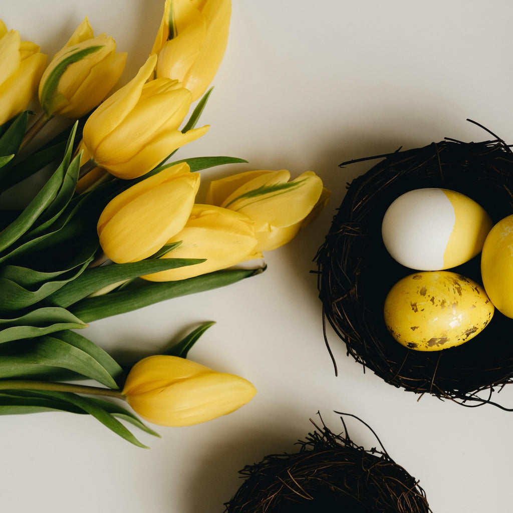 Gele tulpen