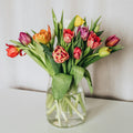 Kleuren mix tulpen